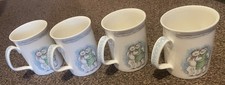 Royal Doulton The Snowman “Snowman Band”Mugs 1988 X4