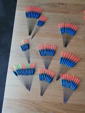 Any 10 Commercial Handmade Pole Floats, Slim, Margin, Paste. Shallow Erc