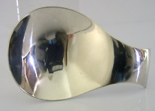 SUPERB A E JONES SOLID STERLING SILVER MID CENTURY MODERN CADDY SPOON 1989