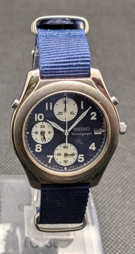 Seiko 7t27 military rare 1993 - military,