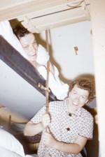 35mm Slide 1950s Red Border