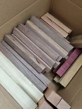 1kg Exotic Hardwood Pen blanks - Walnut, Maple, Cherry, Purpleheart, Sapele, Etc
