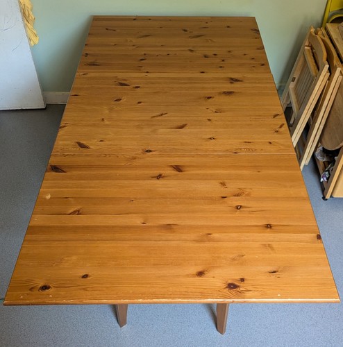 Ikea leksvik pine - pine, foldable