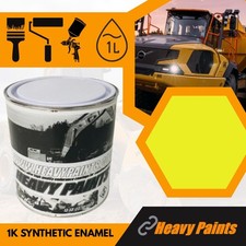 Hymac Digger Yellow Excavator Paint High Endurance Enamel Paint 1 Litre Tin