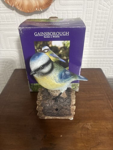 Blue tit bird stump - bird,