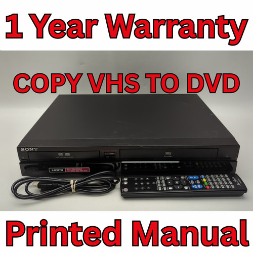 Sony rdr vx450 vhs - sony, dvd