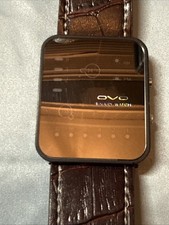 OVO binary LED watch with a