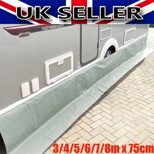 Caravan awning draught - caravan,