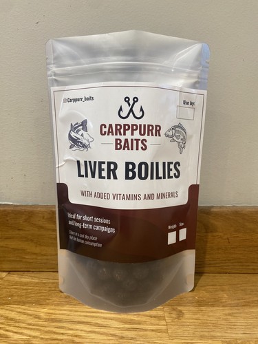 Carppurr baits liver - boilies,