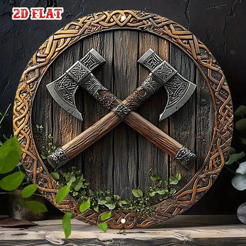 Viking inspired battle axes - "battle, axes"