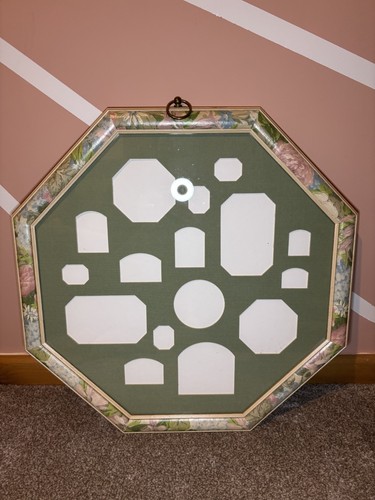 Vintage large octagonal multi - large,