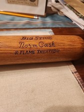 Adirondack 34" Norm Cash Detroit Tigers Endorsed Wood Baseball Bat.