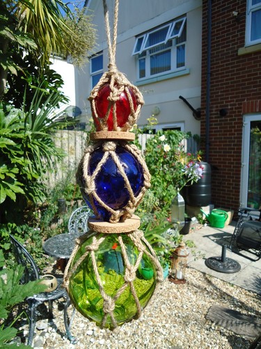 Large fishing boat net glass - large,