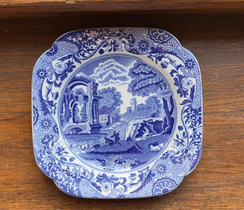 Spode blue italian square - x,