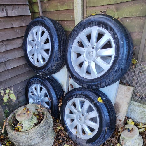 Full set renault alloy - of,