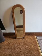 An Antique Narrow Hall Mirror