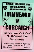 GAA - Limerick  U21 v Cork U21 Hurling at Bruff