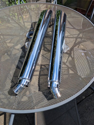 Original chrome exhaust - chrome,