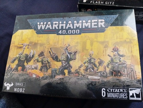 Warhammer 000 orks nobz - warhammer,