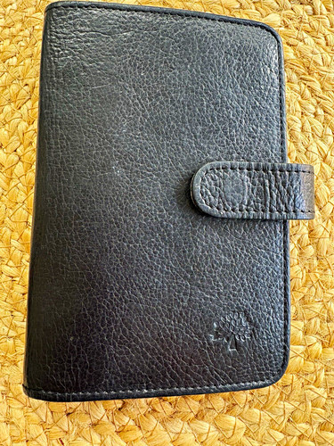 Mulberry leather planner - leather,