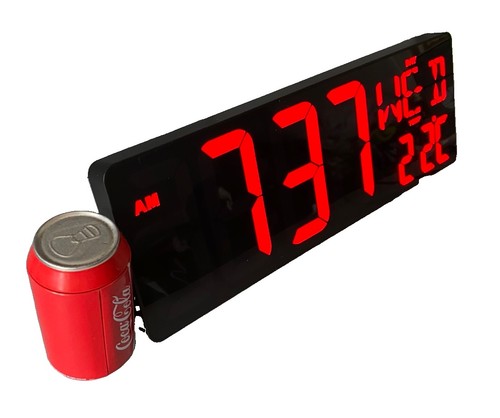 Xrexs large digital wall - digital, clock