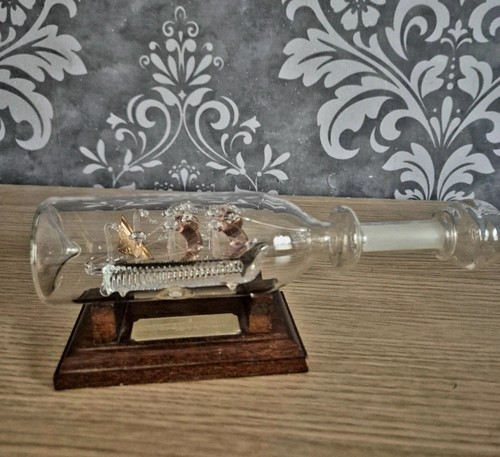Hms endeavour ship bottle - hms,