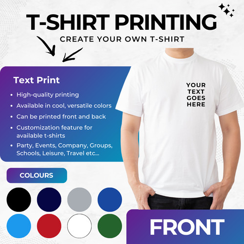 Shirt text logo - t,