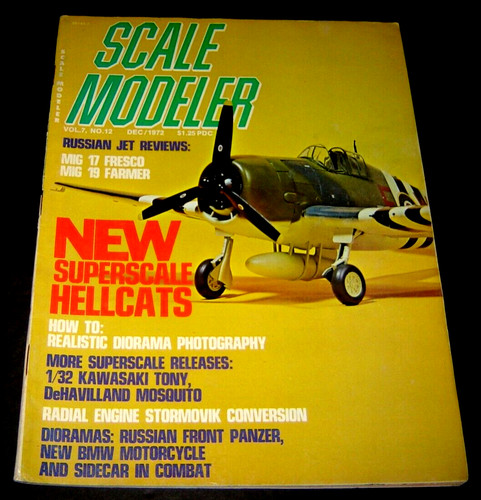 Scale modeler december 1972 - "scale, modeler"