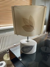 Poole Pottery Robert Jefferson Lamp Base with Original Shade