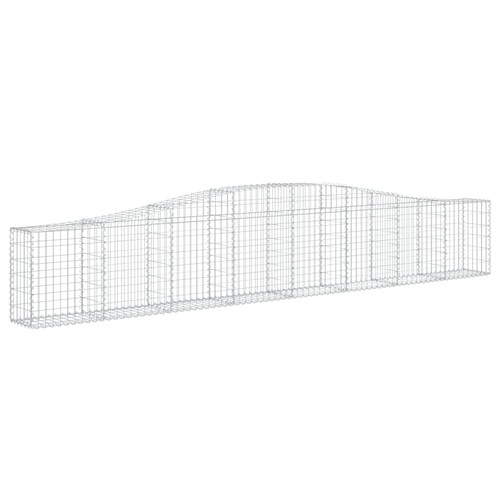 Arched gabion basket stone - arched,