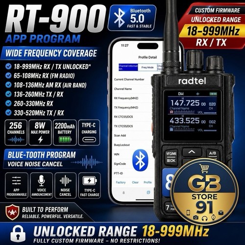 Radtel 900 10w 18mhz - rt-900,