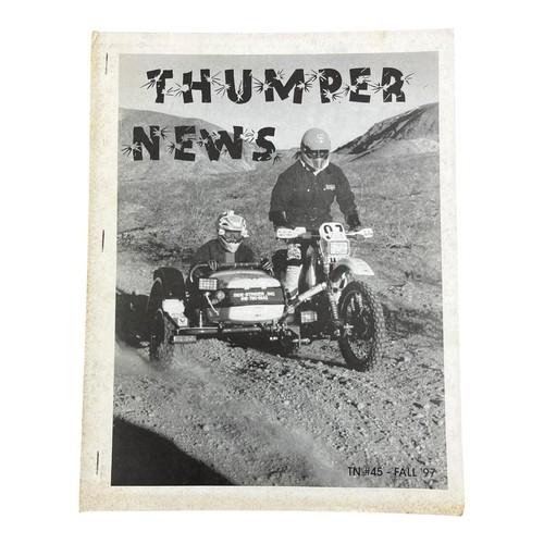 Vintage thumper news magazine - thumper,
