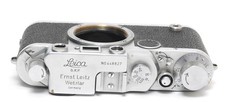 Vintage Leica IIC camera body needs service. Screw Mount Leitz Wetzlar