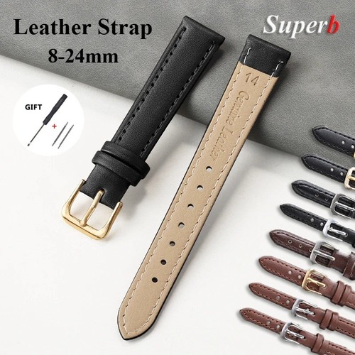 Genuine leather watch - genuine,