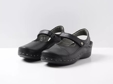 Wolky Strap-Cloggy Black