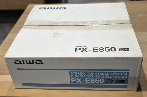 Aiwa e850 turntable new - px-e850,