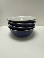 4 Denby Imperial Blue Cereal