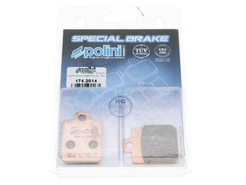 Brake pads polini sintered for - sintered,