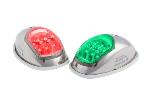 Pair led navigation lights - led,