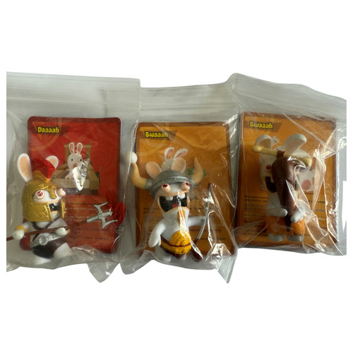 Raving rabbids figures set - raving,