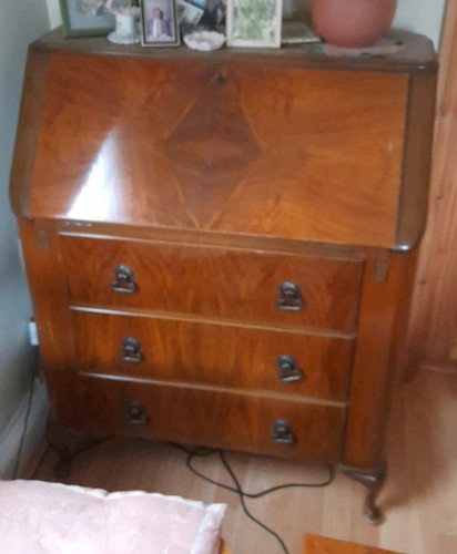 Antique style flame mahogany - style,