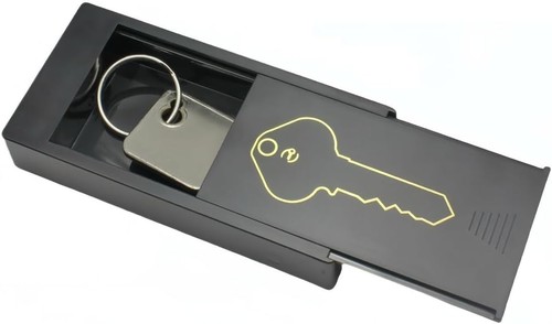 Hide magnetic key holder - a,