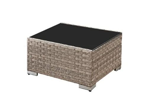 Garden rattan coffee table pe - rattan,