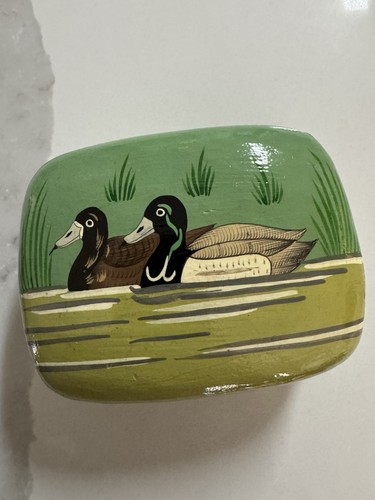 Kashmir paper mache trinket - kashmir,