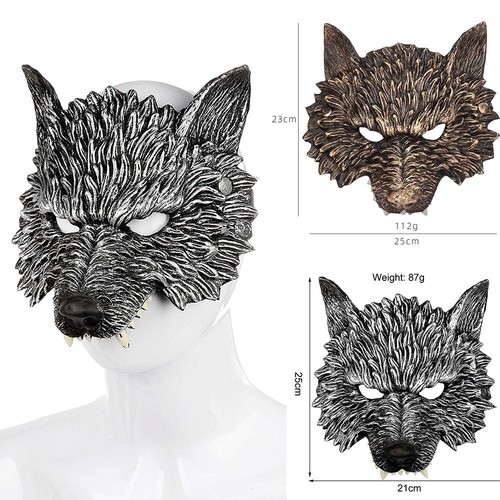 Realistic wolf head - 3d,