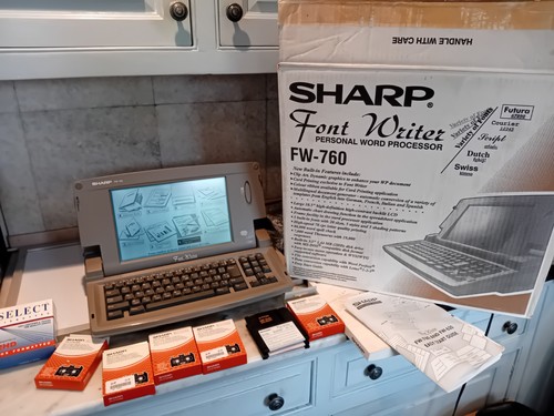 Vintage sharp front writer - front,