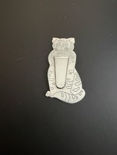 Vintage Solid Silver Cat