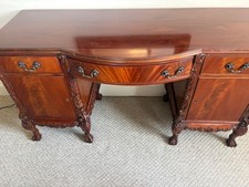 Queen Anne Style Mahogany and