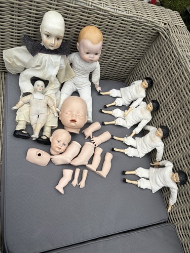 Porcelain doll bundle joblot - bundle,