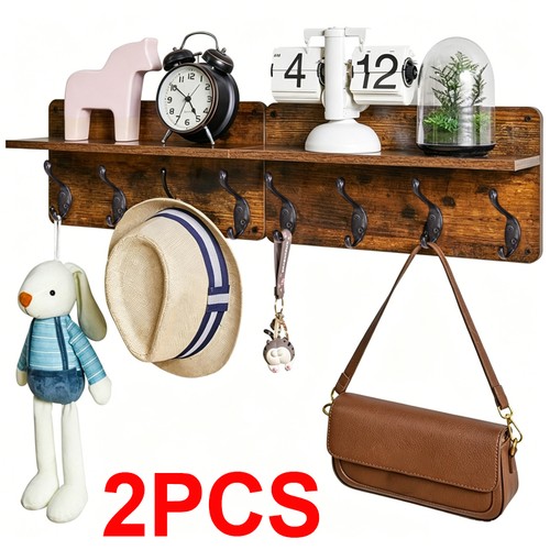 Hooks coat rack shelf wall - hooks,